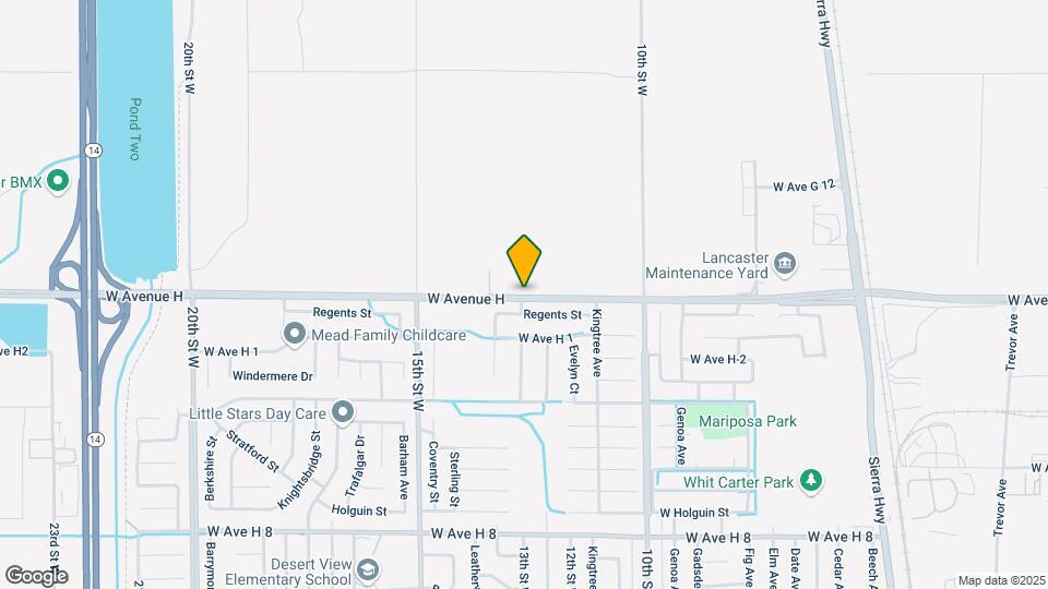 1243 W Ave H 7 Map and Location Details