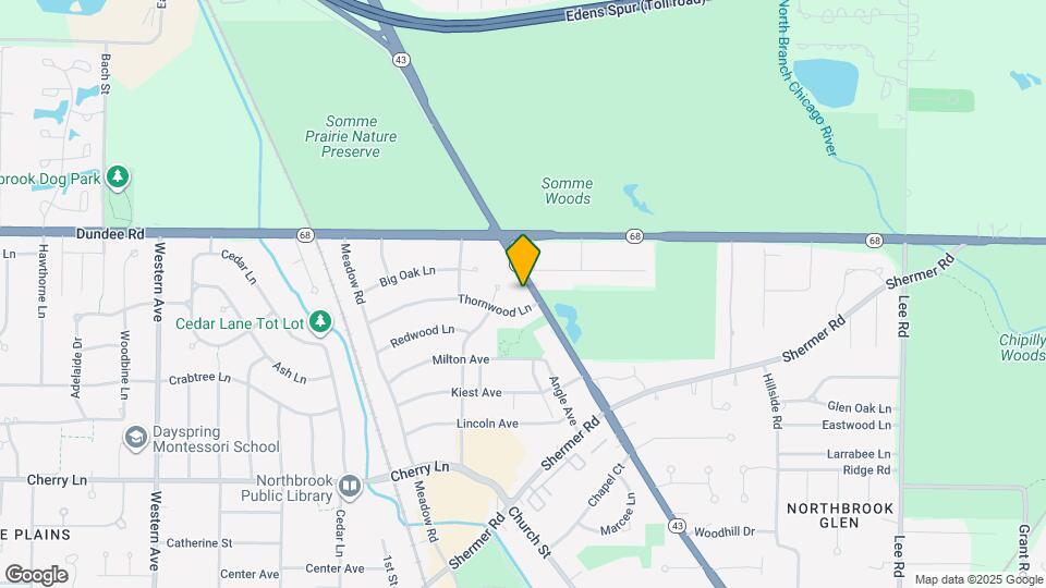 850 Waukegan Rd Map and Location Details