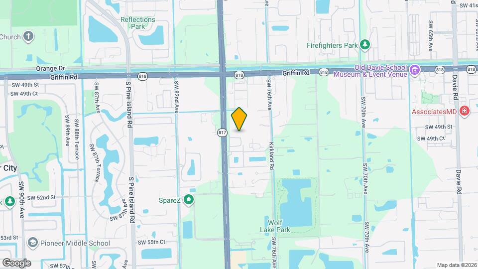 7663 N Southwood Cir Map and Location Details