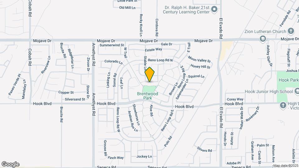 14051 Yearling Ln Map and Location Details
