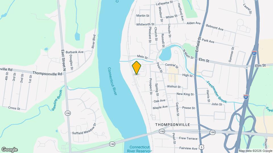 24 Thompson Ct, Unit 1 Map and Location Details