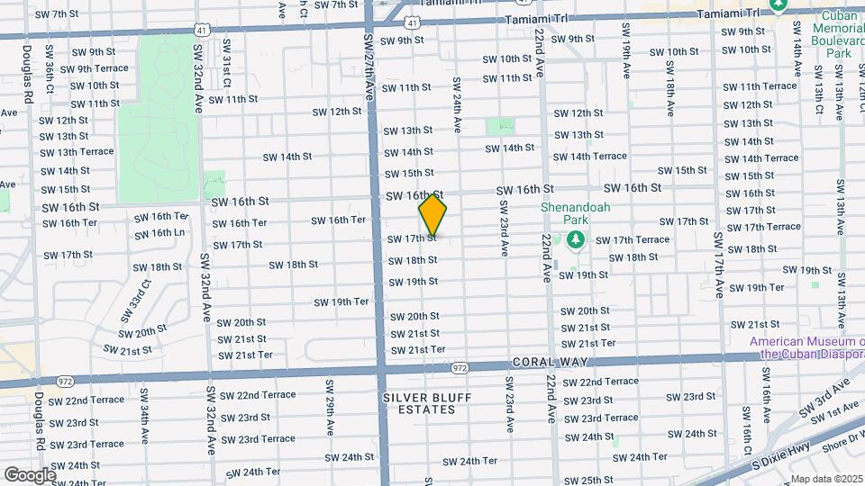 2476 SW 17th St Map and Location Details