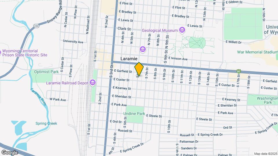 413 S 6th St Map and Location Details