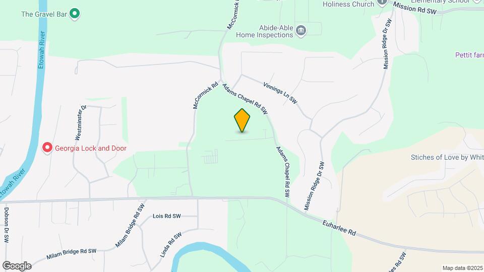 128 Chapel Meadow Ln SW Map and Location Details