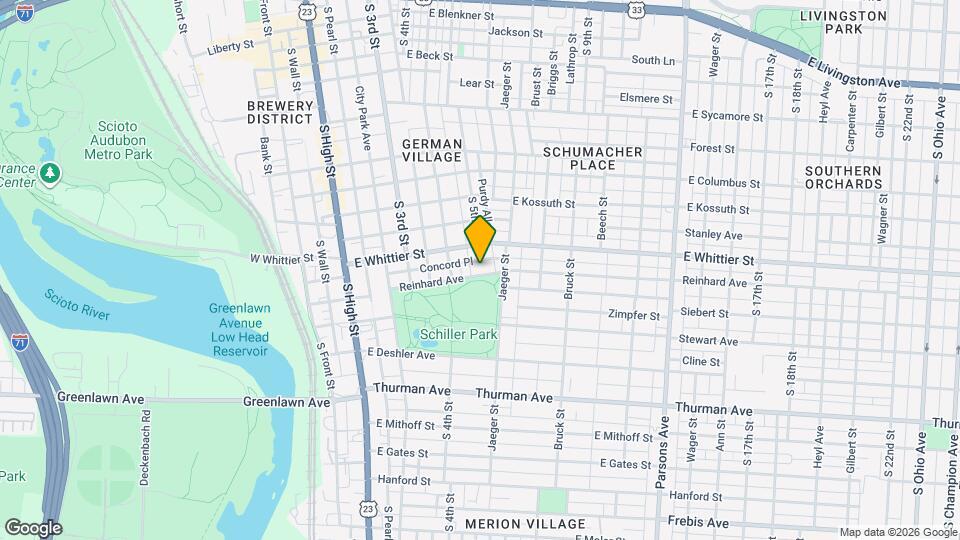 208 Reinhard Ave, Unit A Map and Location Details