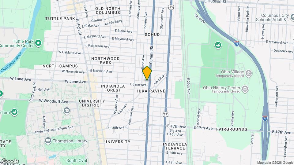 2089 Summit St Mapa y Detalles de la Ubicación
