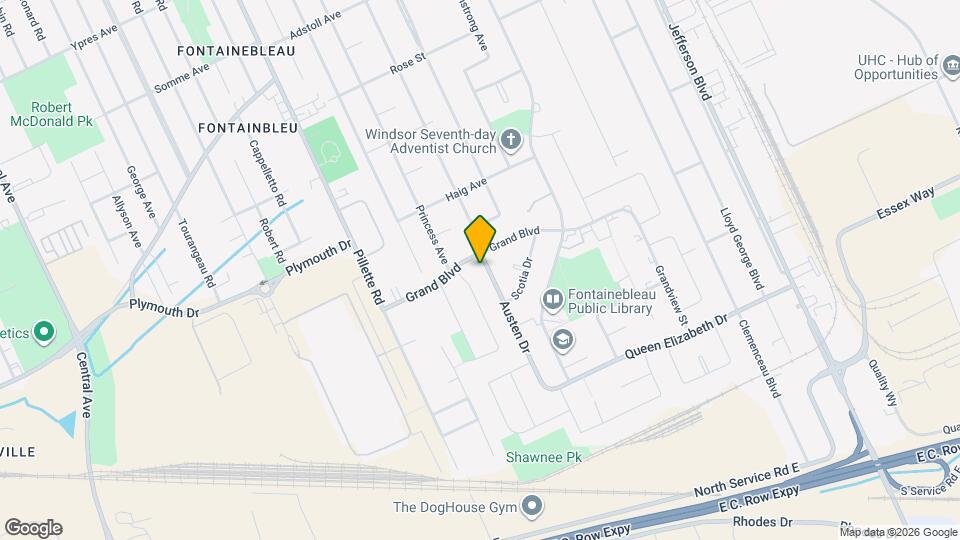 2929 Austen Dr Map and Location Details