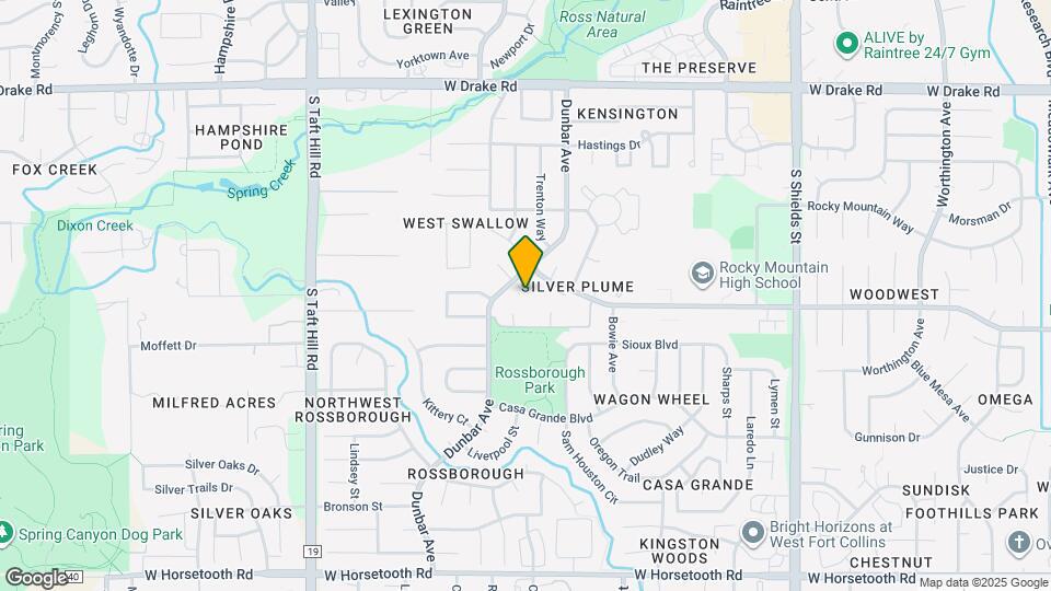 1601 W Swallow Rd, Unit #1A Map and Location Details