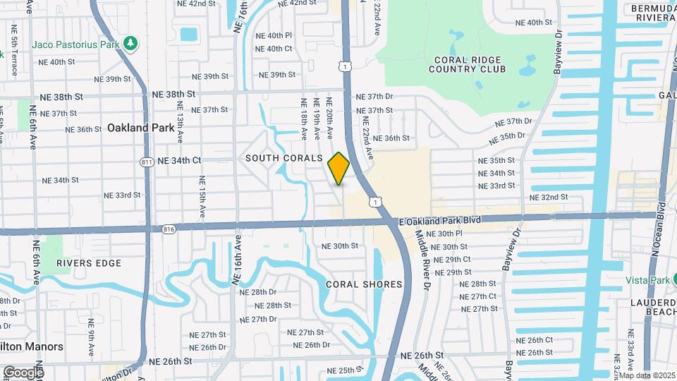 3260 NE 19th Ave Map and Location Details