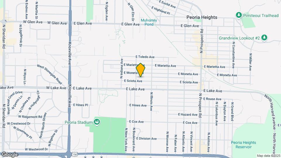 709 E Sciota Ave Map and Location Details