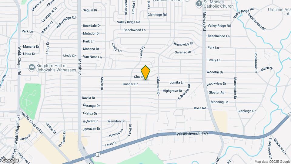 3951 Gaspar Dr Map and Location Details