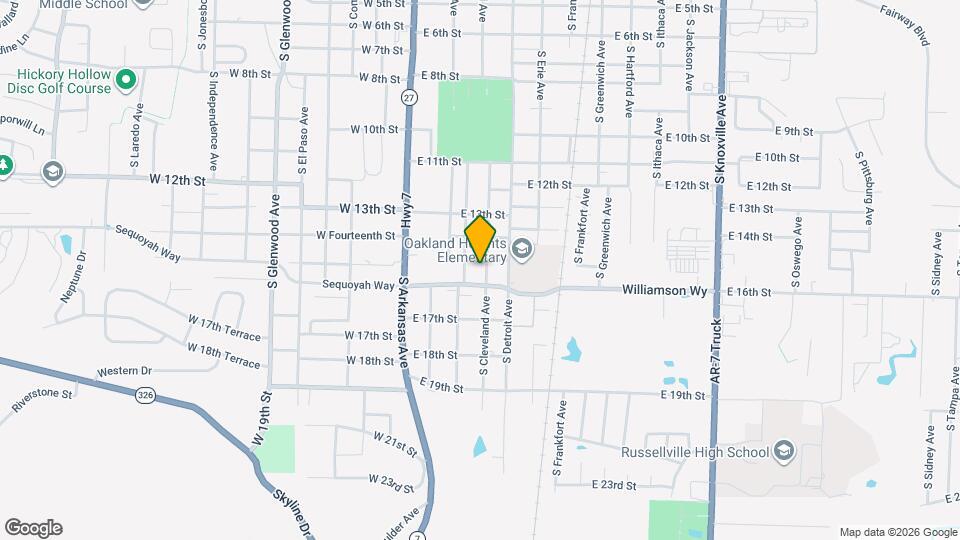 1502 S Cleveland Ave Mapa y Detalles de la Ubicación