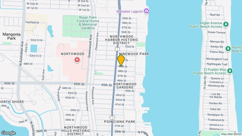 518 49th St Map and Location Details