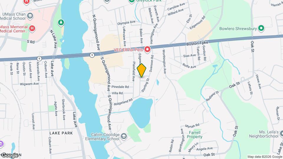 47 Edgewater Ave Map and Location Details