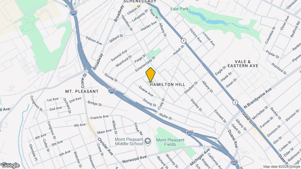815 Grant Ave Mapa y Detalles de la Ubicación