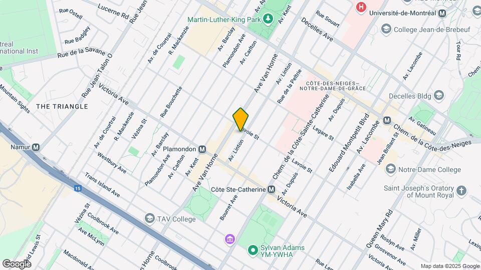 4621 Linton Av Map and Location Details