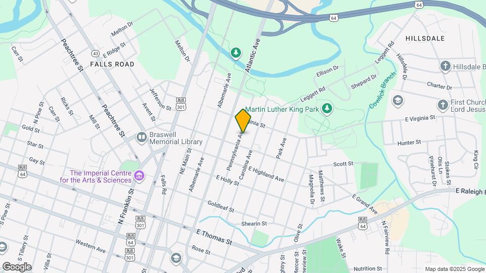 617 Pennsylvania Ave Map and Location Details