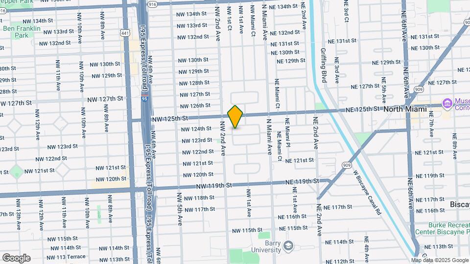 155 NW 123rd St Mapa y Detalles de la Ubicación
