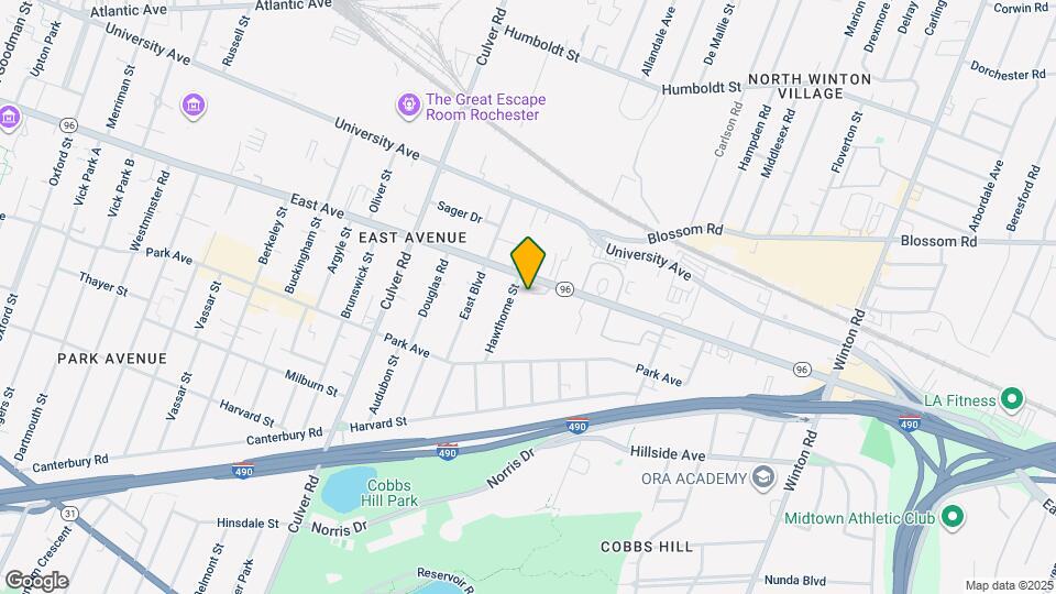 1397 East Ave Map and Location Details