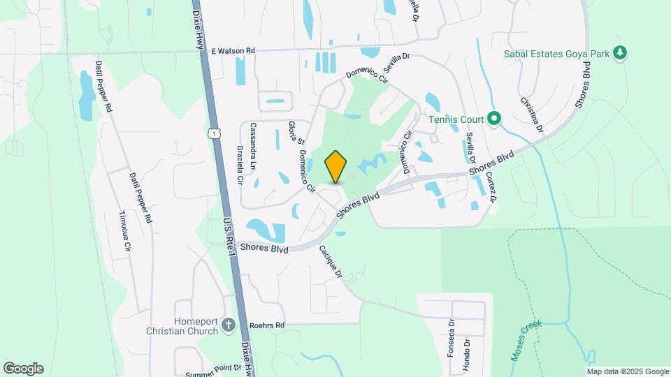 Tideway Golfview Condominium Map and Location Details