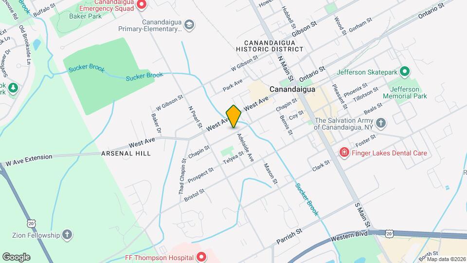 144 Chapin St Mapa y Detalles de la Ubicación