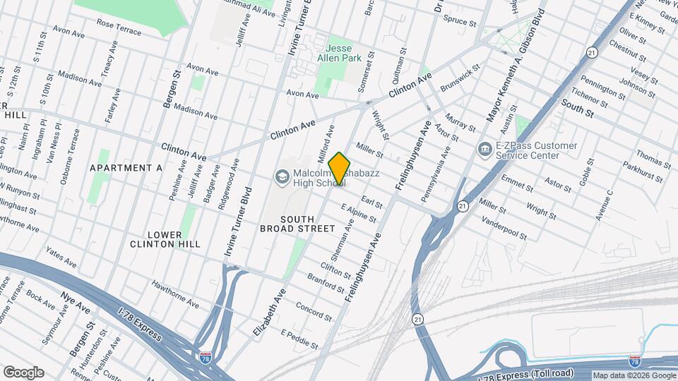 Hampton Valley Apartment-Super Map and Location Details