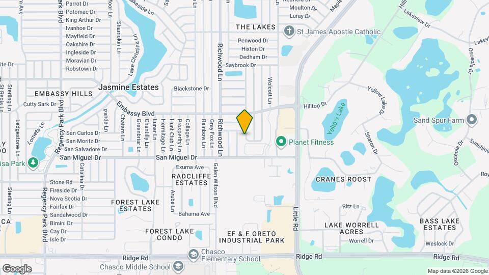9103 Whitman Ln Mapa y Detalles de la Ubicación
