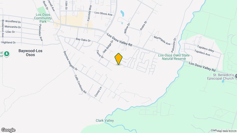 2490 Tierra Dr Map and Location Details