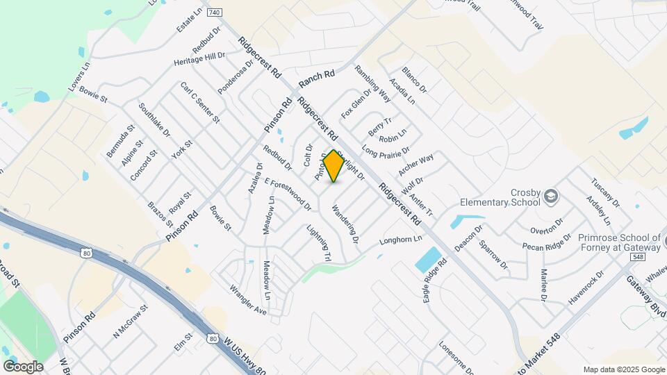 511 Appaloosa Dr Map and Location Details