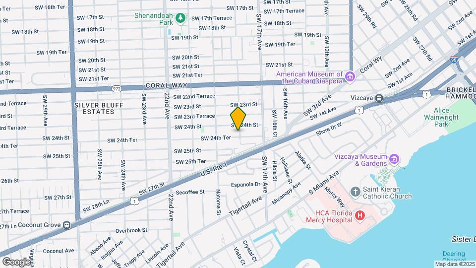 2424 SW 18th Ave Map and Location Details