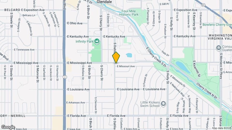 4801 E Missouri Ave Mapa y Detalles de la Ubicación