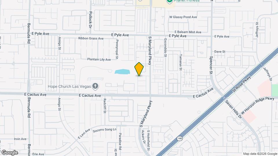 1133 Claire Rose Ave Map and Location Details