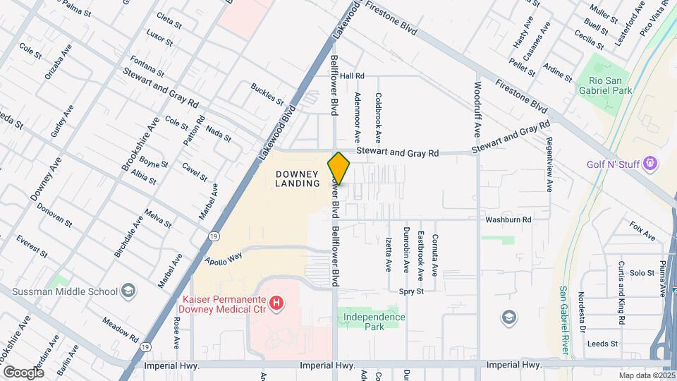 12014 Bellflower Blvd Map and Location Details