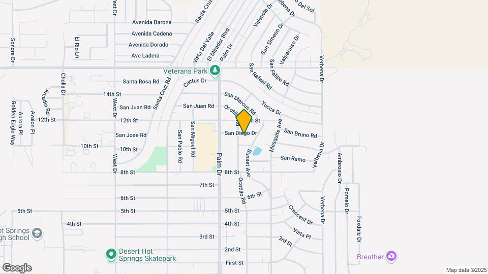 66617 San Diego Dr Map and Location Details