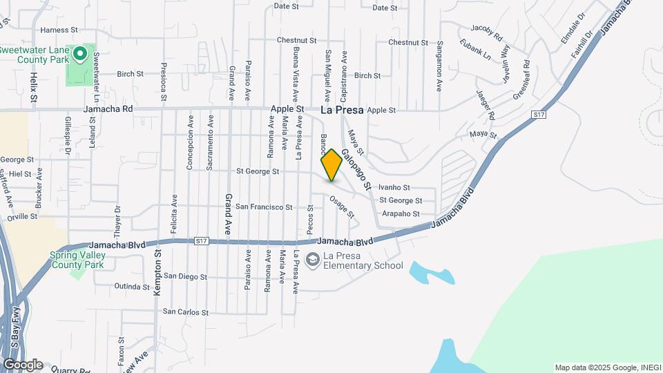 9645 St George St Map and Location Details