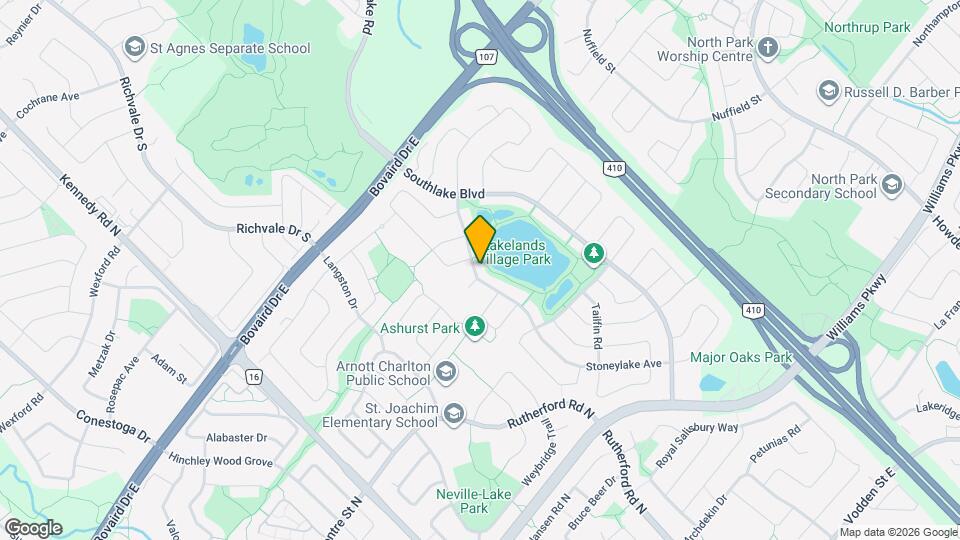 39 Stoneylake Ave Map and Location Details