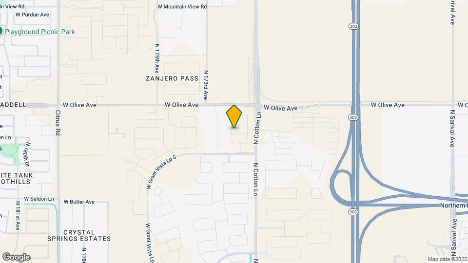 17170 W Golden Ln Mapa y Detalles de la Ubicación