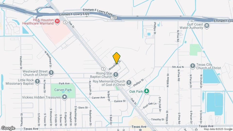 5717 Woodrow St Map and Location Details