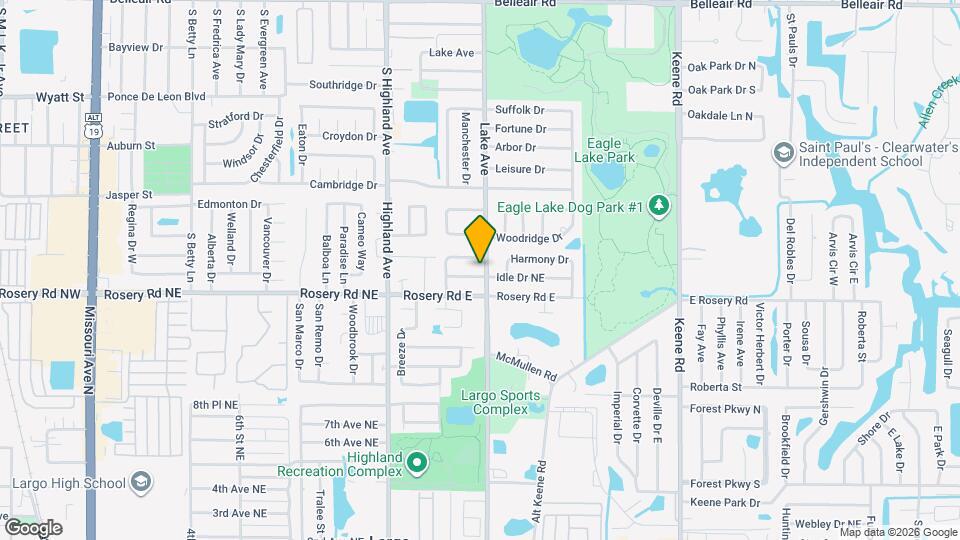 1596 Idle Dr NE Map and Location Details