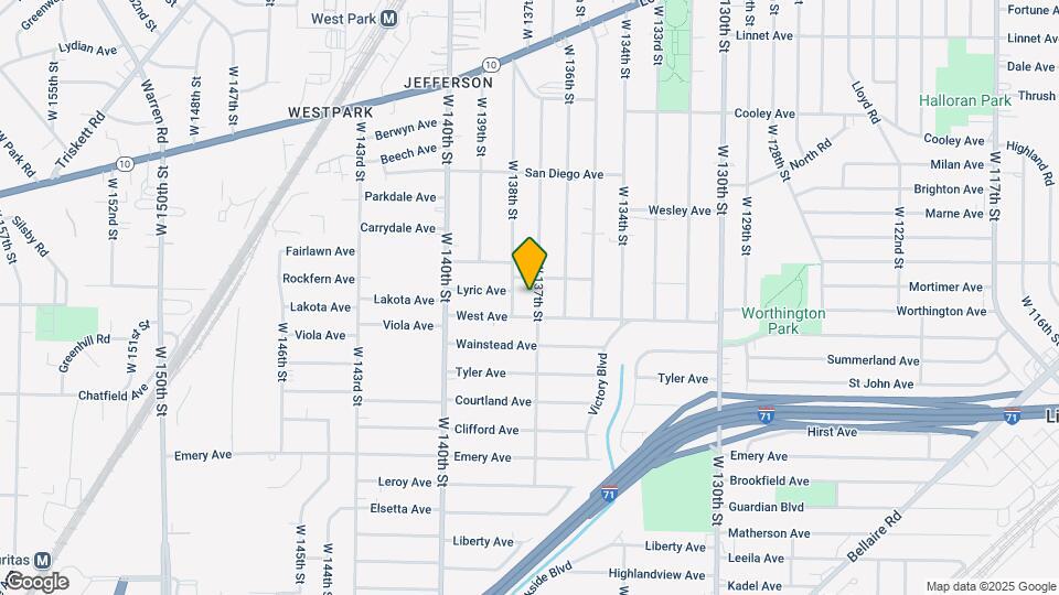 3878 W 137th St Map and Location Details