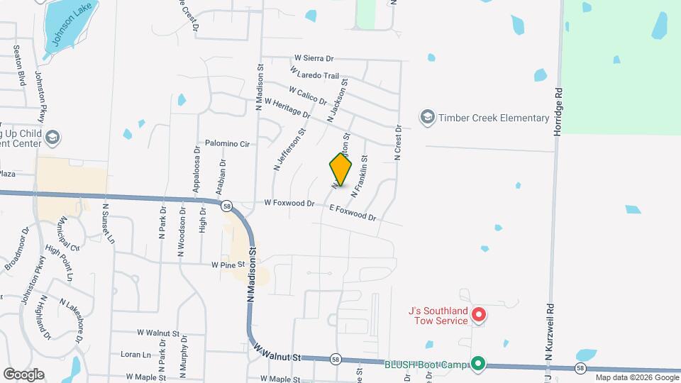 407 N Washington St Map and Location Details