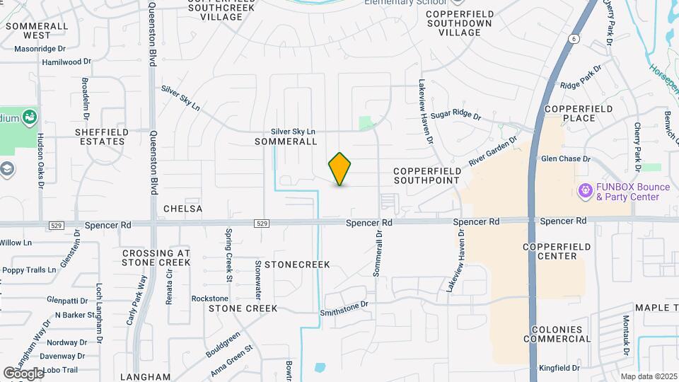 16347 Sky Blue Ln Map and Location Details