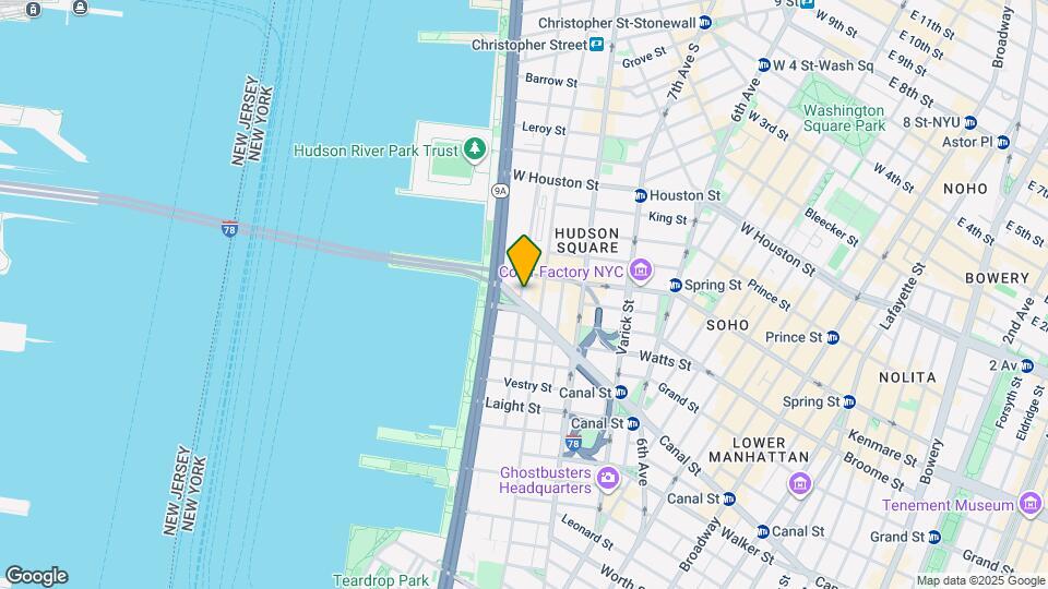 481 Washington St Map and Location Details
