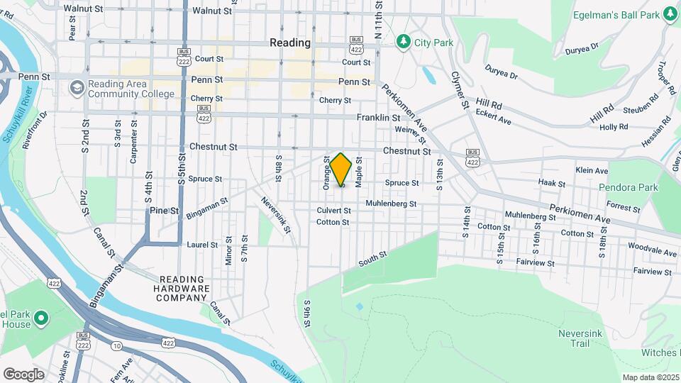 306 S 10th St Mapa y Detalles de la Ubicación