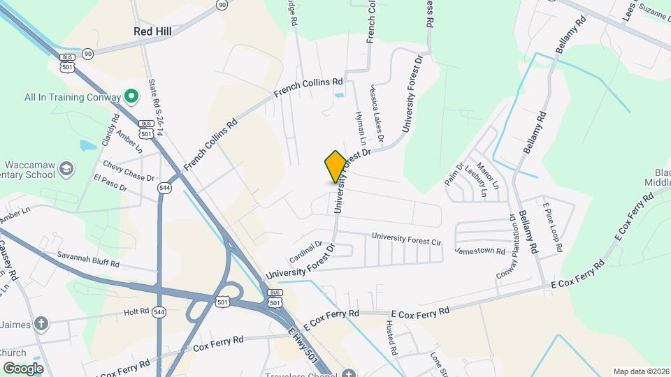 104 Ringding Dr Map and Location Details