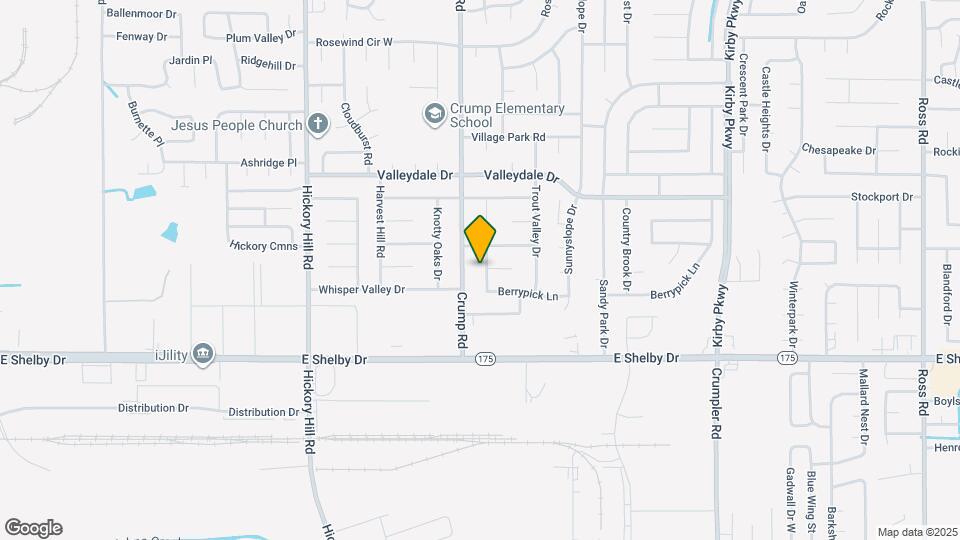 4579 Blue Willow Rd Map and Location Details