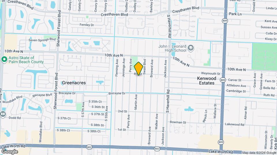 452 Martin Ave Map and Location Details