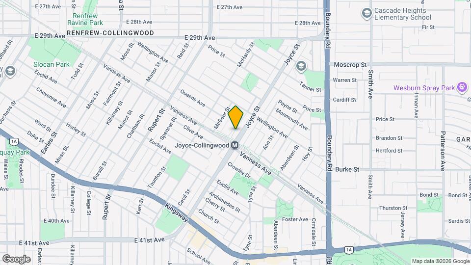 Joyce² Map and Location Details