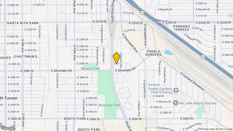1514 E 28th St Map and Location Details