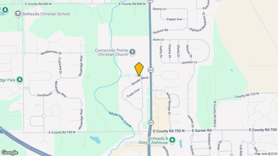 327 Brooks Bend Map and Location Details